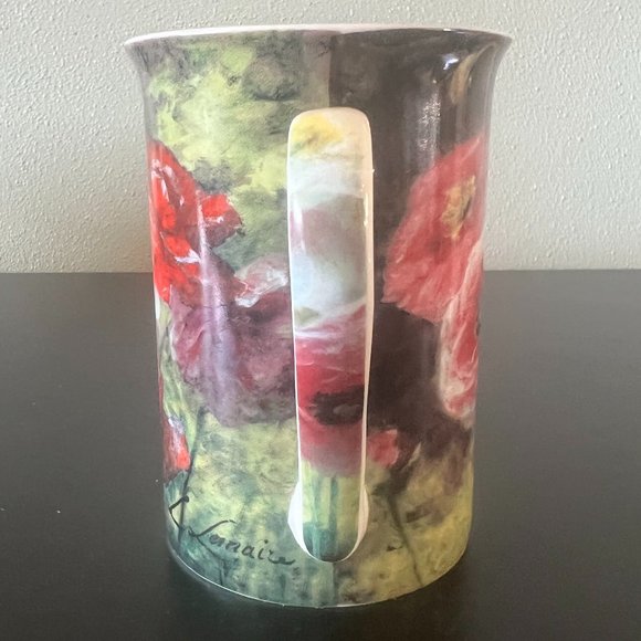 Vintage Fine China POPPY CLUSTER Mug by Creative Tops in England ~ Garden - Picture 6 of 10